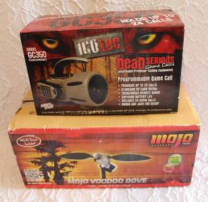 lot 90 image: mojo voodoo dove and dead serious game calls up to 24 calls