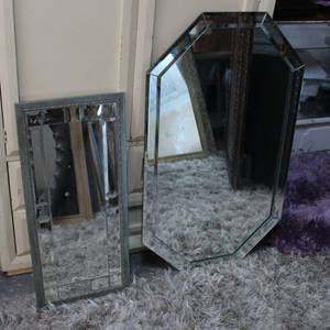 lot 158 image: Two mirrors