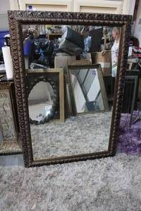 lot 159 image: Large mirror i stood next to it in the 2nt pic to show how big it is I am 5 foot 6