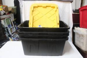 lot 280 image: 27 Gal. Totes X4