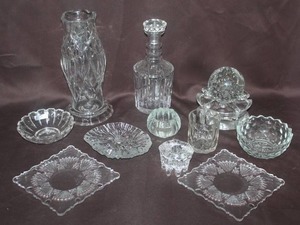 lot 297 image: Mixed Lot of lead crystal and crystal