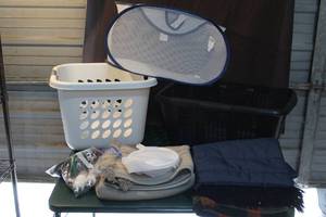 lot 335 image: Laundry baskets and more
