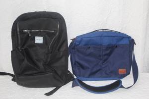 lot 340 image: Lands end hand bag and targus back pack