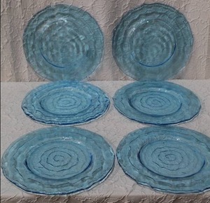 lot 373 image: Lot of large blue plates