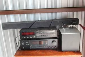 lot 410 image: technical pro model EQ-B7151 equalizer and Onkyo receiver model # TX-8511 and more