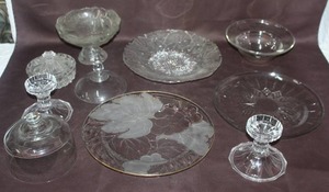 lot 417 image: Mixed Lot of serving plates candle holders and much more see pictures