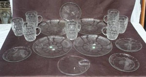 lot 423 image: Mixed Lot of plates and beer mugs