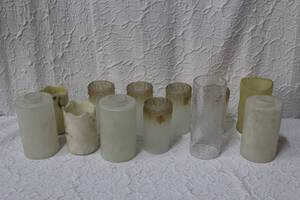 lot 451 image: Glass candle covers