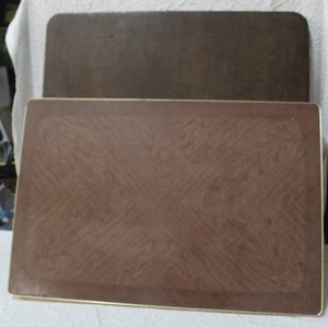 lot 492 image: Card table and smaller table