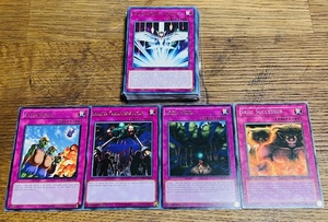lot 123 image: 35 RARE Yu-Gi-Oh Trap Cards