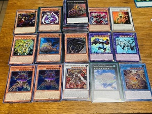 lot 126 image: 50 SUPER RARE Yu-Gi-Oh Cards
