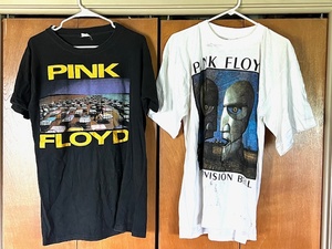 lot 151 image: 1987 &amp 1994 XL Pink Floyd World Tour T-Shirts
