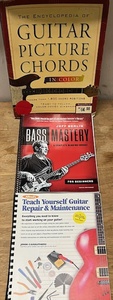 lot 165 image: Essential Educational Books for Playing &amp Repairing Guitars