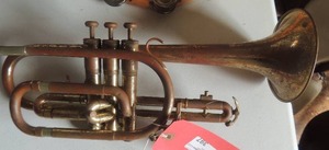 lot 397 image: Trumpet km 603 king cornet 281608 no mouth piece