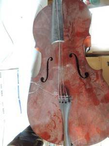 lot 399 image: Cello 44 maple needs strings