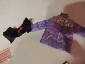 lot 456 image: Barbie clothes top and jacket