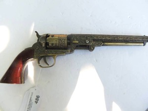 lot 486 image: Vintage Revolver  US 36 Replica - prop gun