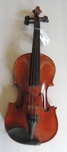 lot 861 image: violin - strobel- adjusted size 34, model 20 - 2w6