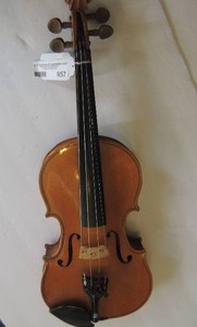 lot 857 image: violin STRADIVARIUS model- size 78