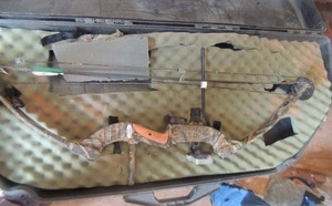 lot 465 image: compound box hard in case - big horn hunter