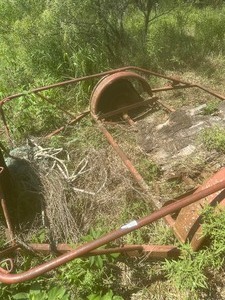 lot 1502 image: trailer 8ft x 74 wide no floors