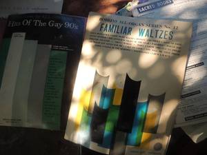 lot 1433 image: piano sheet music