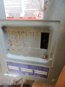 lot 1386 image: square d circut breaker box