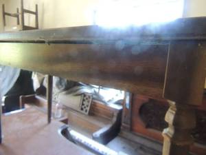 lot 1476 image: Wooden Piano Bench