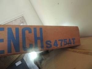 lot 1493 image: padded piano bench box sealed