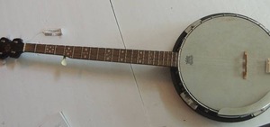 lot 1532 image: ARCHER 5 STRING BANJO  ROSEWOOD RESONATOR