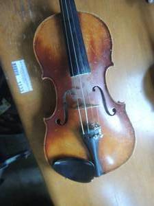lot 1544 image: violin 44 German