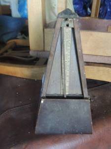 lot 899 image: metronome wooden