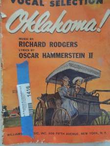 lot 1416 image: Oklahoma - vocal selection