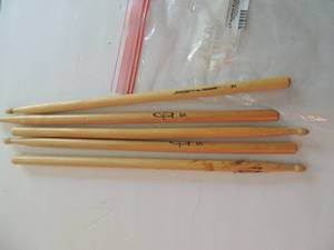 lot 1417 image: pulse drumsticks 5a x4 sticks by the pound - 7a