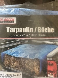 lot 906 image: TARPS  487 X72  NEW IN PKG  QTY 7