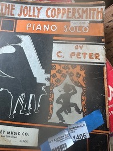 lot 1406 image: Sheet music