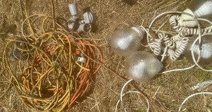 lot 1817 image: extension cord and party lights