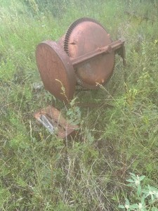 lot 1851 image: concrete mixer no motor