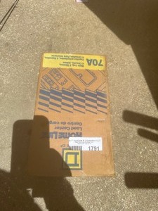 lot 1791 image: 70 amp breaker box