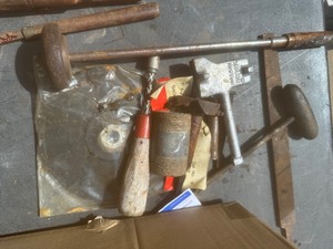 lot 1591 image: misc. tools and files