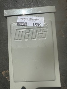 lot 1599 image: mars ac breaker box