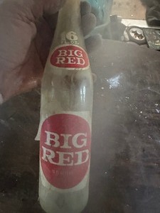 lot 1621 image: vintage big red bottle