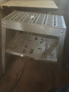 lot 1625 image: metal saw stand