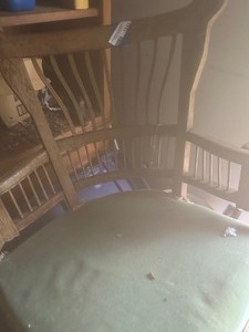 lot 1643 image: vintage corner chair