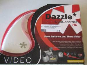 lot 33 image: dazzle dvd recorder hd new