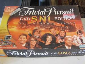 lot 53 image: Trivia Pursuit dvd SNL  edition