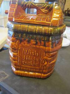 lot 90 image: wish I had a cookie- cookie jar