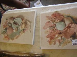 lot 142 image: shell art qty 2