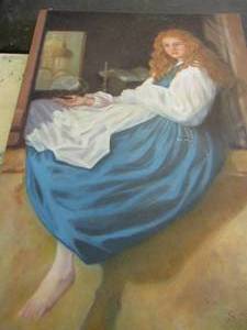 lot 169 image: 3ft 2ft S Tree painting