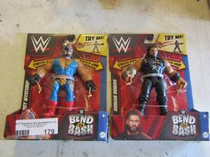 lot 179 image: 2 new WWE CHARACTORS
